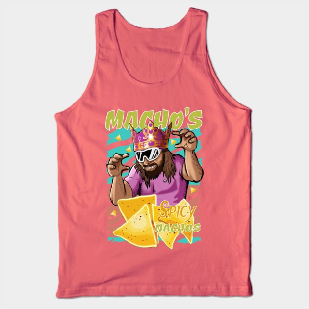 Macheesemo flavour spicy Nachos Tank Top by Ace13creations